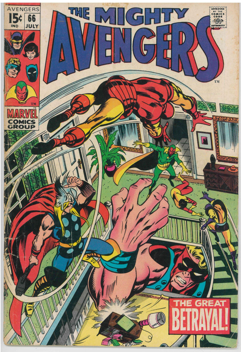 AVENGERS (1963) #66 (GD/VG)