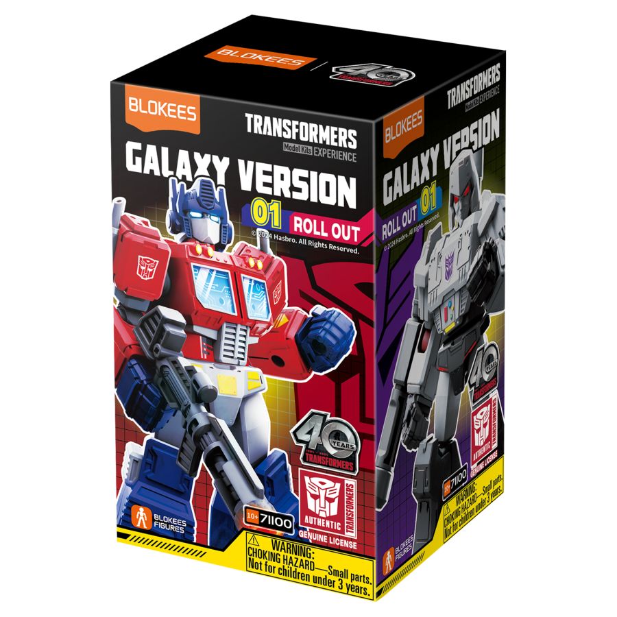 BLOKEES TRANSFORMERS GALAXY VER 1 MINI MODEL (BOX OF 9)