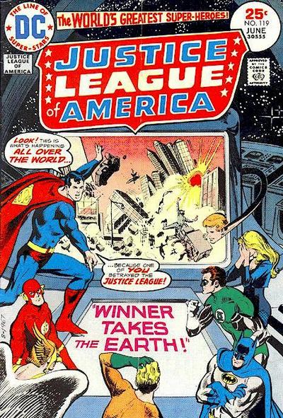 JUSTICE LEAGUE OF AMERICA (1960) #119 (VG)