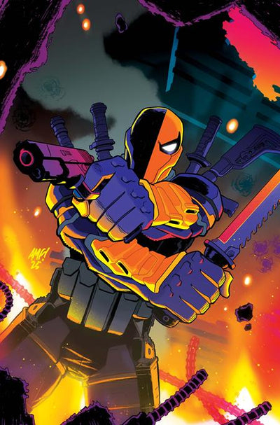 DEATHSTROKE THE TERMINATOR (2026) #1 CVR G INC 1:25 TONY FLEECS CARD STOCK VAR