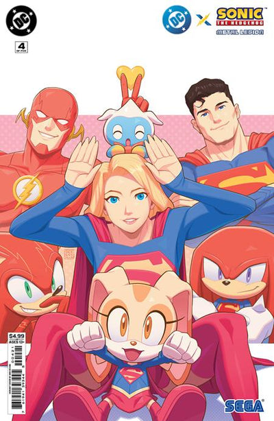 DC X SONIC THE HEDGEHOG METAL LEGION (2026) #4 CVR B MIN HO KIM CARD STOCK VAR