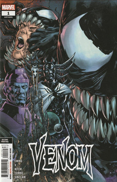 VENOM  (2021) #1 2ND PTG HITCH VAR