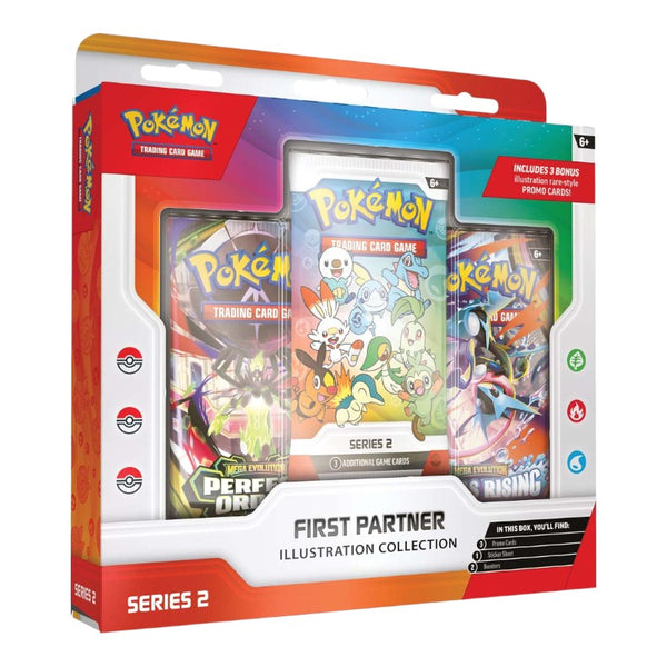 POKEMON TCG: FIRST PARTNER ILLUSTRATION COLLECTION SERIES 2 BOX