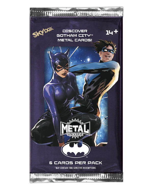 2025 UPPER DECK SKYBOX METAL UNIVERSE BATMAN HOBBY PACK