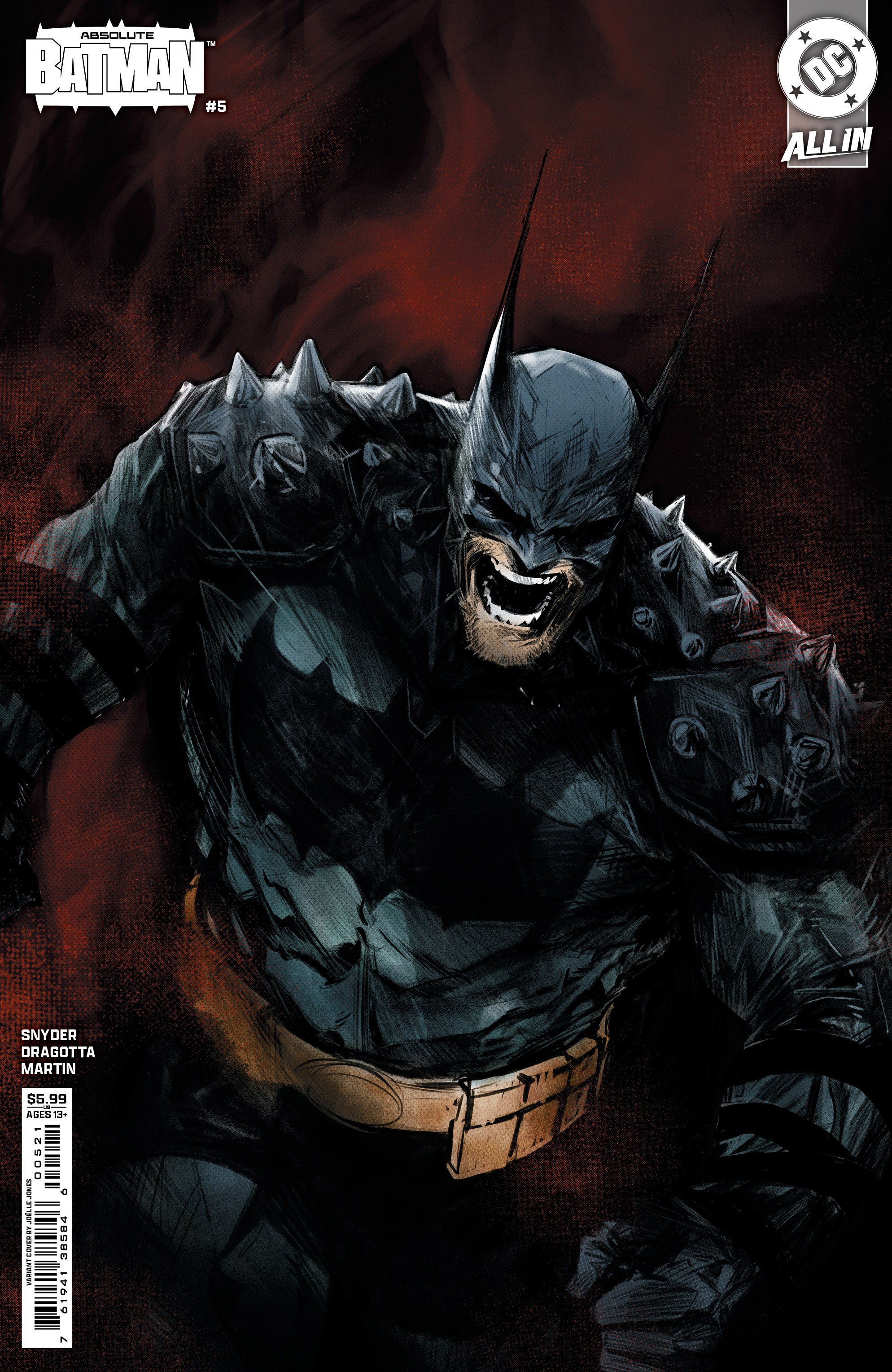 ABSOLUTE BATMAN (2024) #5 CVR B JOELLE JONES CARD STOCK VAR