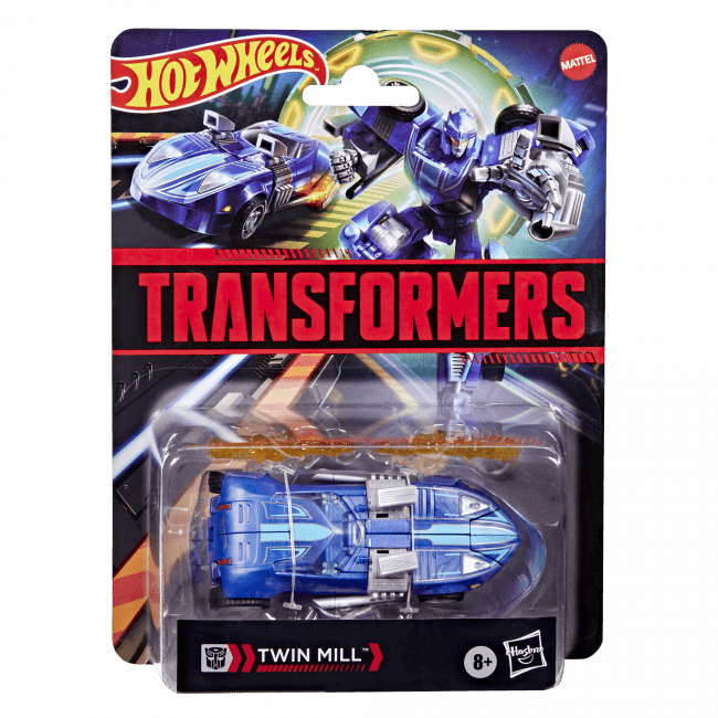 TRANSFORMERS COLLABORATIVE HOT WHEELS X TRANSFORMERS TWIN MILL AF
