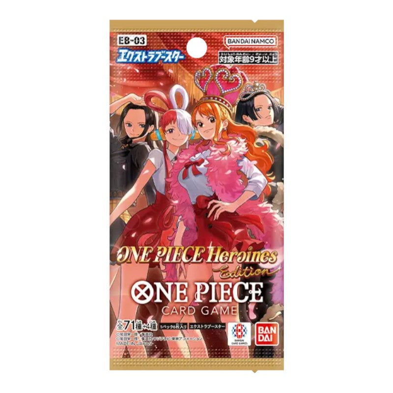 ONE PIECE CARD GAME JAPAN (EB-03) EXTRA BOOSTER HEROINES EDITION BOOSTER PACK