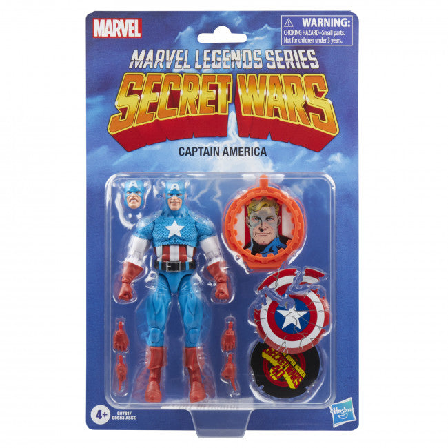 MARVEL LEGENDS SERIES SECRET WARS CAPTAIN AMERICA AF