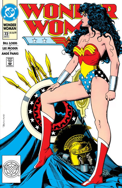 WONDER WOMAN (1987) #72 FACSIMILE EDITION (2026) CVR D BRIAN BOLLAND FOIL VAR