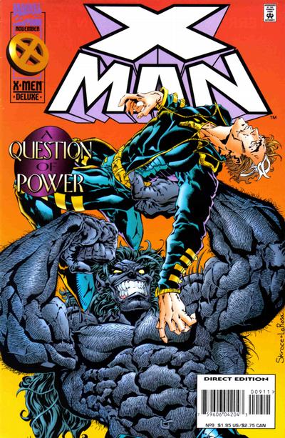 X-MAN (1995) #9 DELUXE EDITION