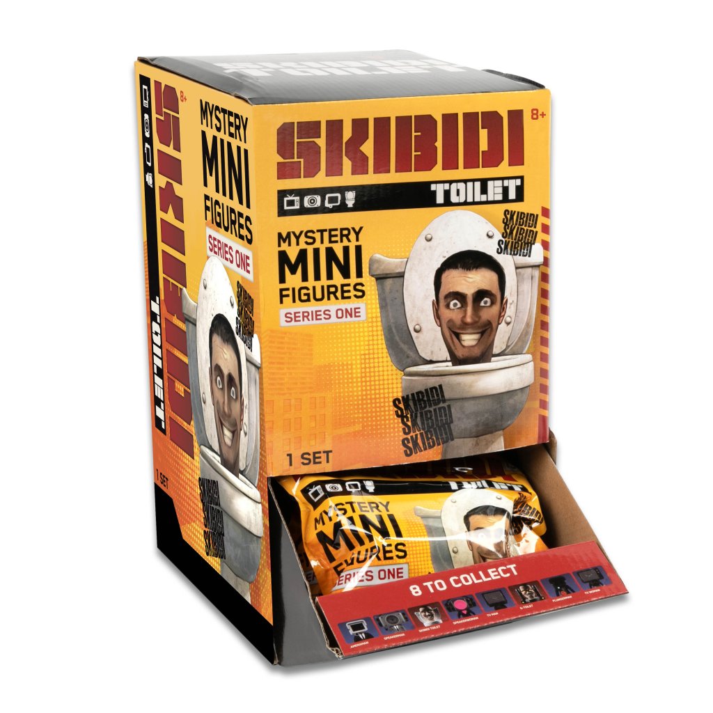 SKIBIDI TOILET SERIES 1 MINI MYSTERY FIGURE