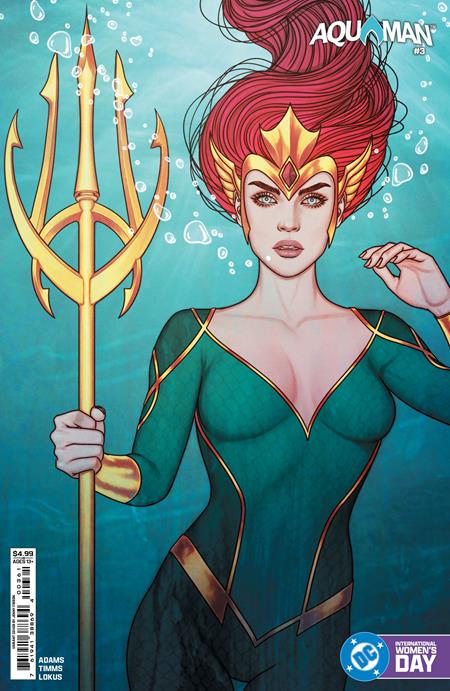 AQUAMAN (2025) #3 CVR E JENNY FRISON INTERNATIONAL WOMENS DAY MERA CARD STOCK VAR