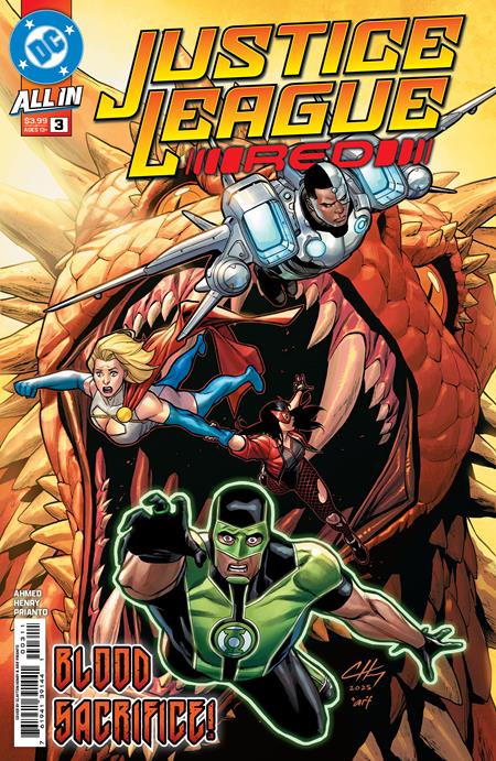 JUSTICE LEAGUE RED (2025) #3 CVR A CLAYTON HENRY