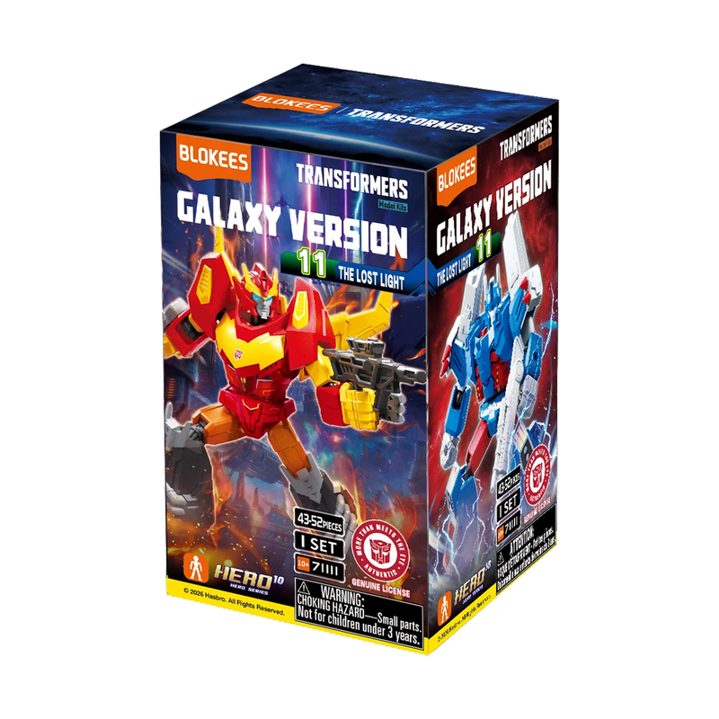 BLOKEES TRANSFORMERS GALAXY VERSION 11 THE LOST LIGHT MINI MODEL (BLIND BOX)