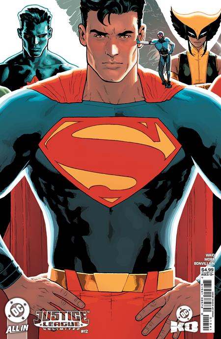 JUSTICE LEAGUE UNLIMITED (2024) #12 CVR D JEFF SPOKES CARD STOCK VAR (DC K.O.)