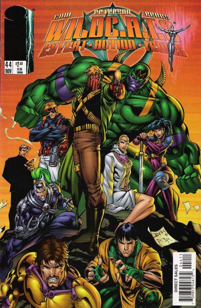 WILDCATS COVERT ACTION TEAMS (1992) #44