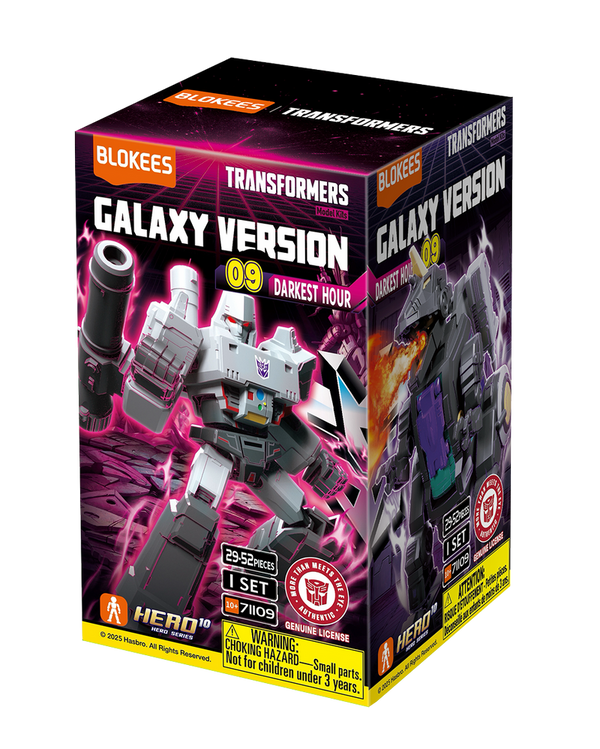 BLOKEES TRANSFORMERS GALAXY VERSION 09 DARKEST HOUR MINI MODEL (BLIND BOX)