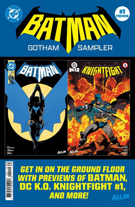 BATMAN GOTHAM SAMPLER BATMAN DAY 2025 SECOND PRINTING VAR