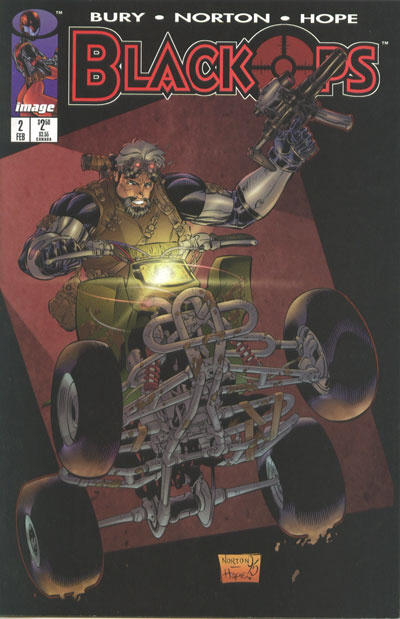 BLACK OPS (1996) - SET OF FIVE *SIGNED* BY CREATIVE TEAM