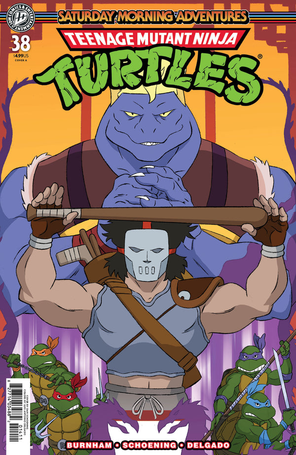 TMNT SATURDAY MORNING ADVENTURES CONTINUED (2023) #38 CVR A SCHOENING