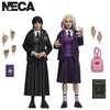 WEDNESDAY ADDAMS (NEVERMORE UNIFORM) AND ENID 2 PACK 8IN CLOTHED AF
