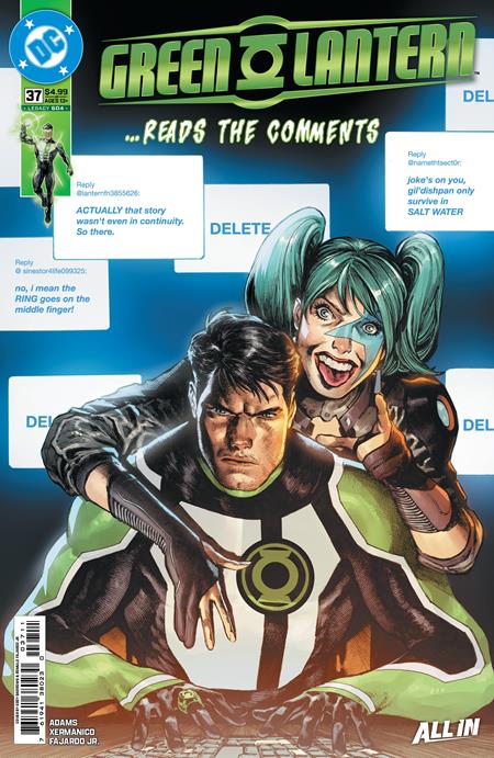 GREEN LANTERN (2023) #37 CVR A EDDY BARROWS