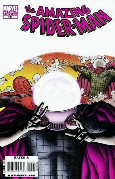 AMAZING SPIDER-MAN #618 15 COPY INCV QUINONES VILLAIN VAR (VF/NM)