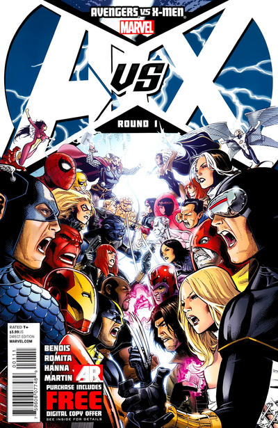 AVENGERS VS X-MEN (2012) - SET OF TWELVE