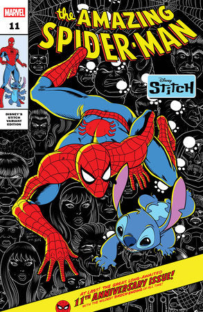 AMAZING SPIDER-MAN (2025) #11 LUCIANO VECCHIO DISNEY STITCH VAR