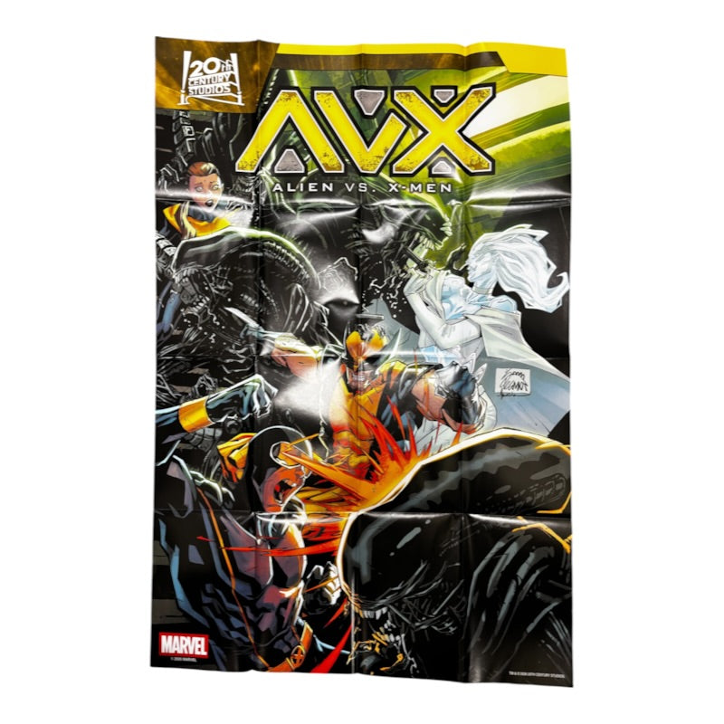 ALIEN VS X-MEN (2026) #1 FOLDED PROMO POSTER