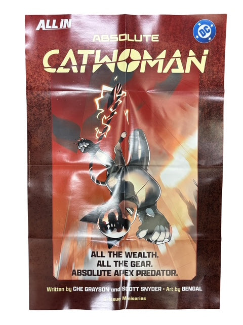 ABSOLUTE CATWOMAN (2026) #1 PROMO POSTER