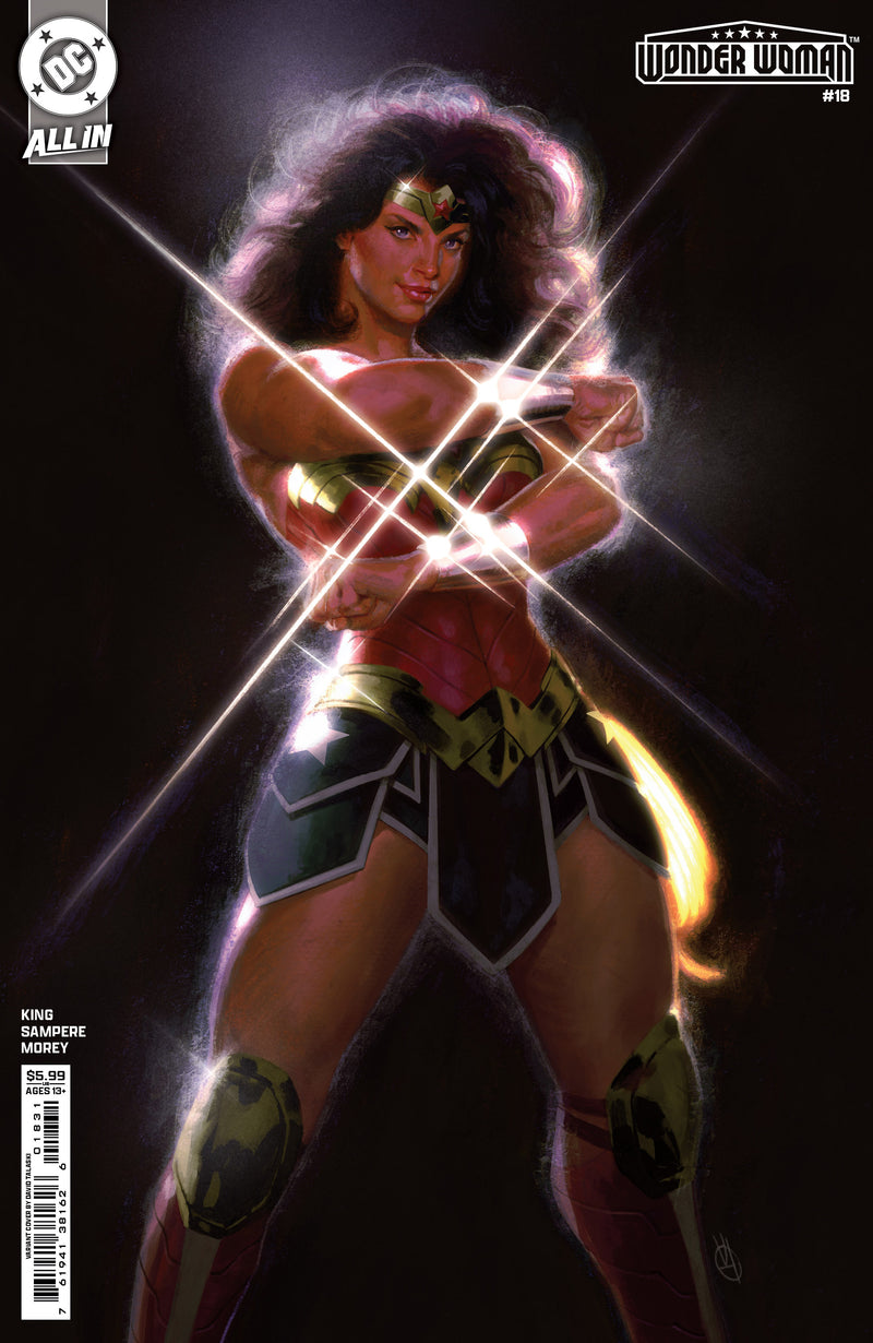 WONDER WOMAN (2023) #18 CVR C DAVID TALASKI CARD STOCK VAR