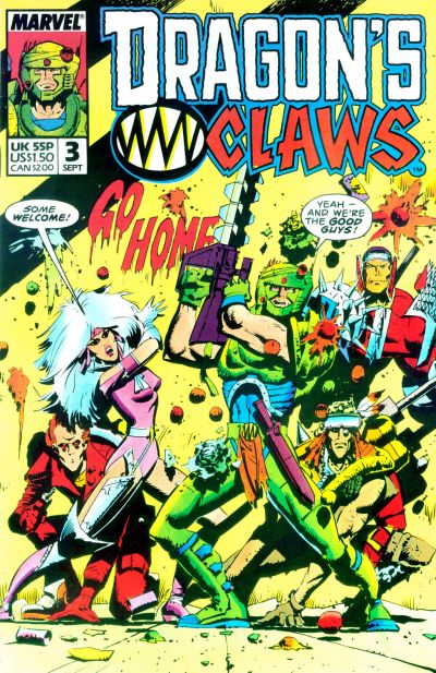 DRAGONS CLAWS (1988) #3