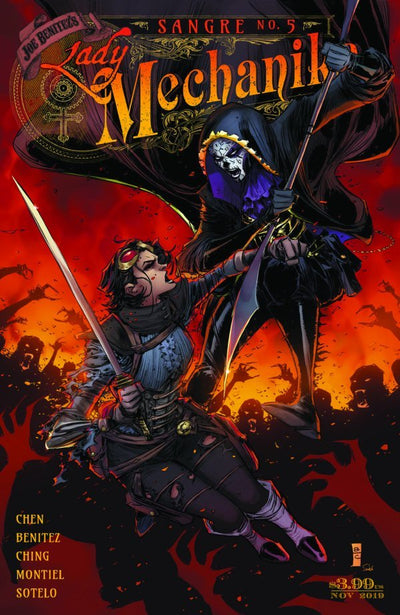 LADY MECHANIKA SANGRE #5 MAIN & MIX CVRS