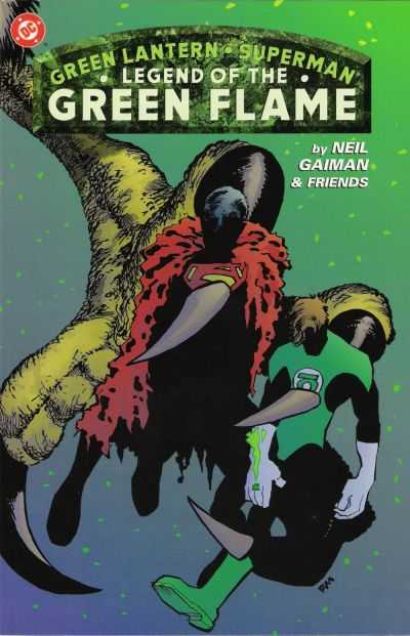 GREEN LANTERN SUPERMAN LEGEND OF THE GREEN FLAME (2000) #1 (ONE SHOT)