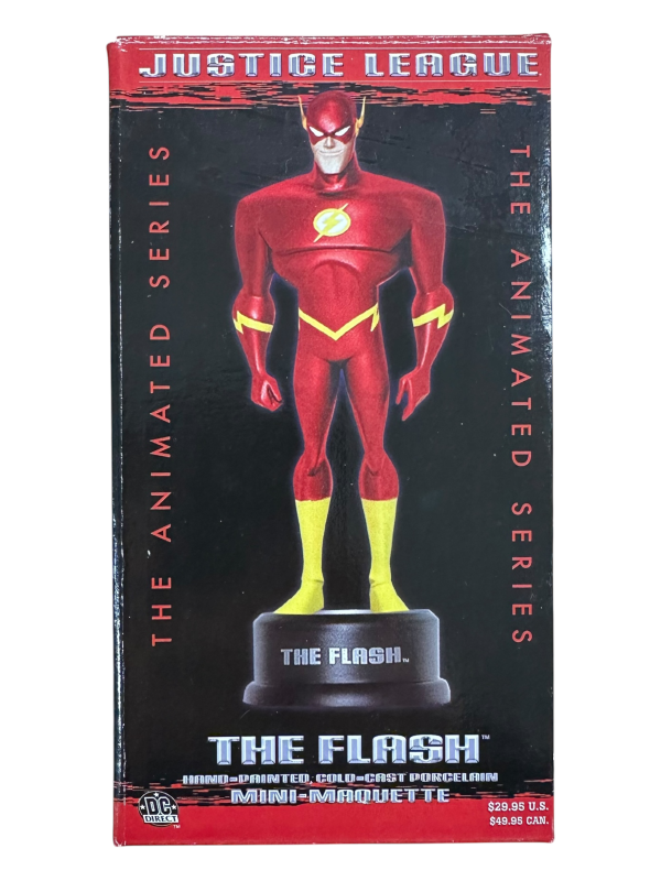 2003 DC JLA FLASH MINI MAQUETTE STATUE