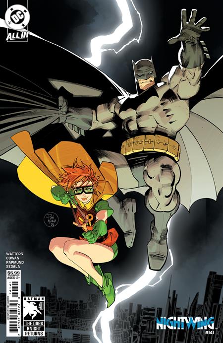NIGHTWING (2016) #141 CVR D DAN MORA DARK KNIGHT RETURNS 40TH ANNIVERSARY CARD STOCK VAR