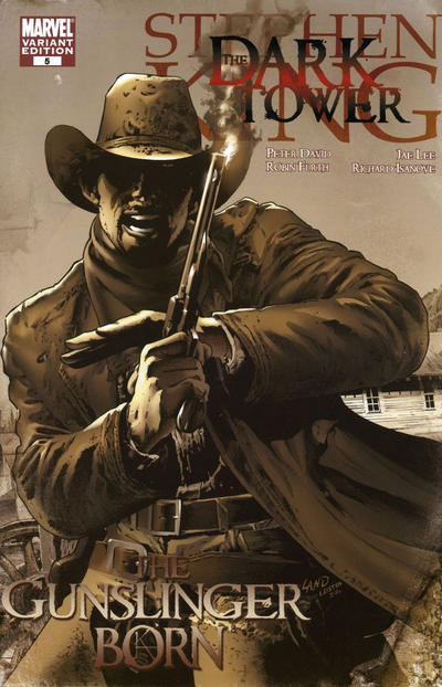 DARK TOWER GUNSLINGER BORN #5 25 COPY INCV LAND VAR