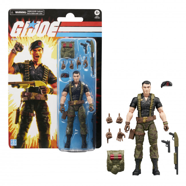 GI JOE CLASSIFIED SERIES RETRO CARDBACK FLINT AF