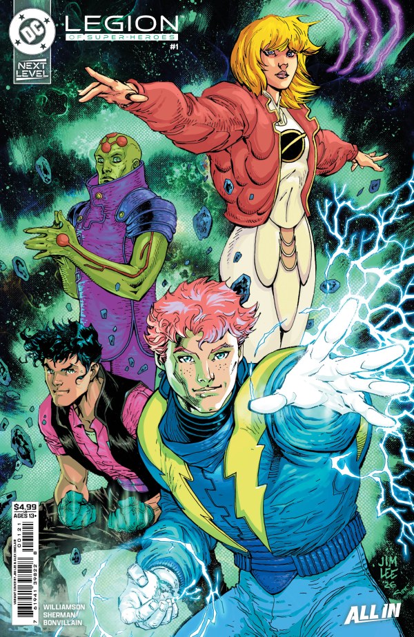 LEGION OF SUPER-HEROES (2026) #1 CVR B JIM LEE CARD STOCK VAR