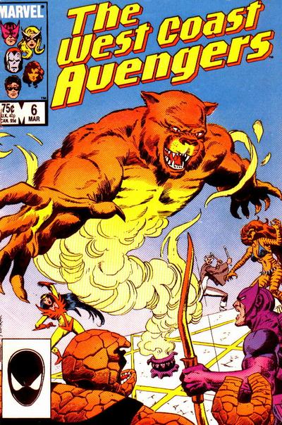 AVENGERS WEST COAST (1985) #6