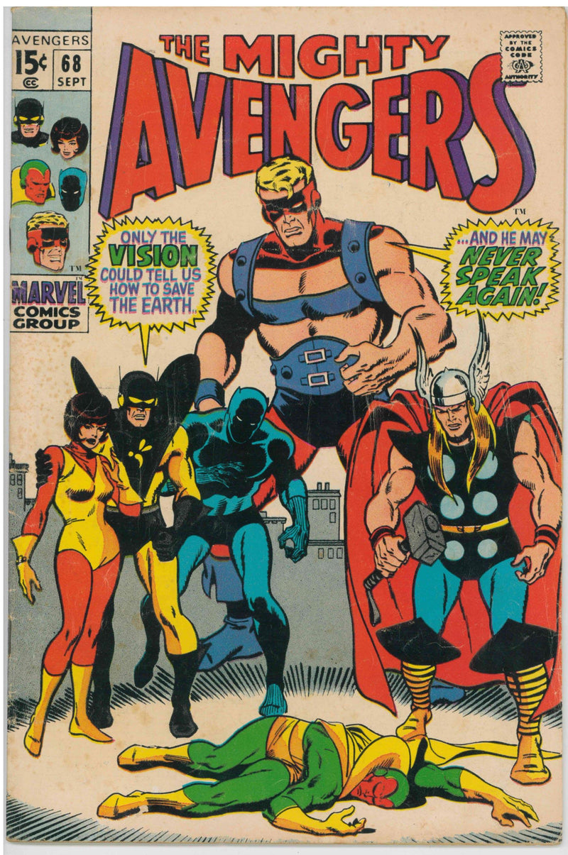 AVENGERS (1963) #68 (VG)