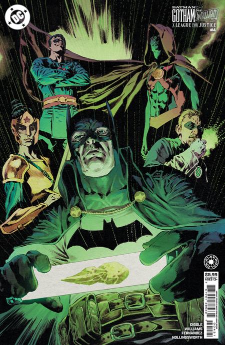 BATMAN GOTHAM BY GASLIGHT A LEAGUE FOR JUSTICE (2025) #4 CVR C MIKE PERKINS CARD STOCK VAR