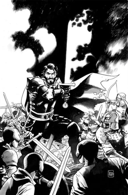 SIXTH GUN ROAD TO THE SIX (2025) #0 (ONE SHOT) CVR D INC 1:20 BRIAN HURTT B&W VAR