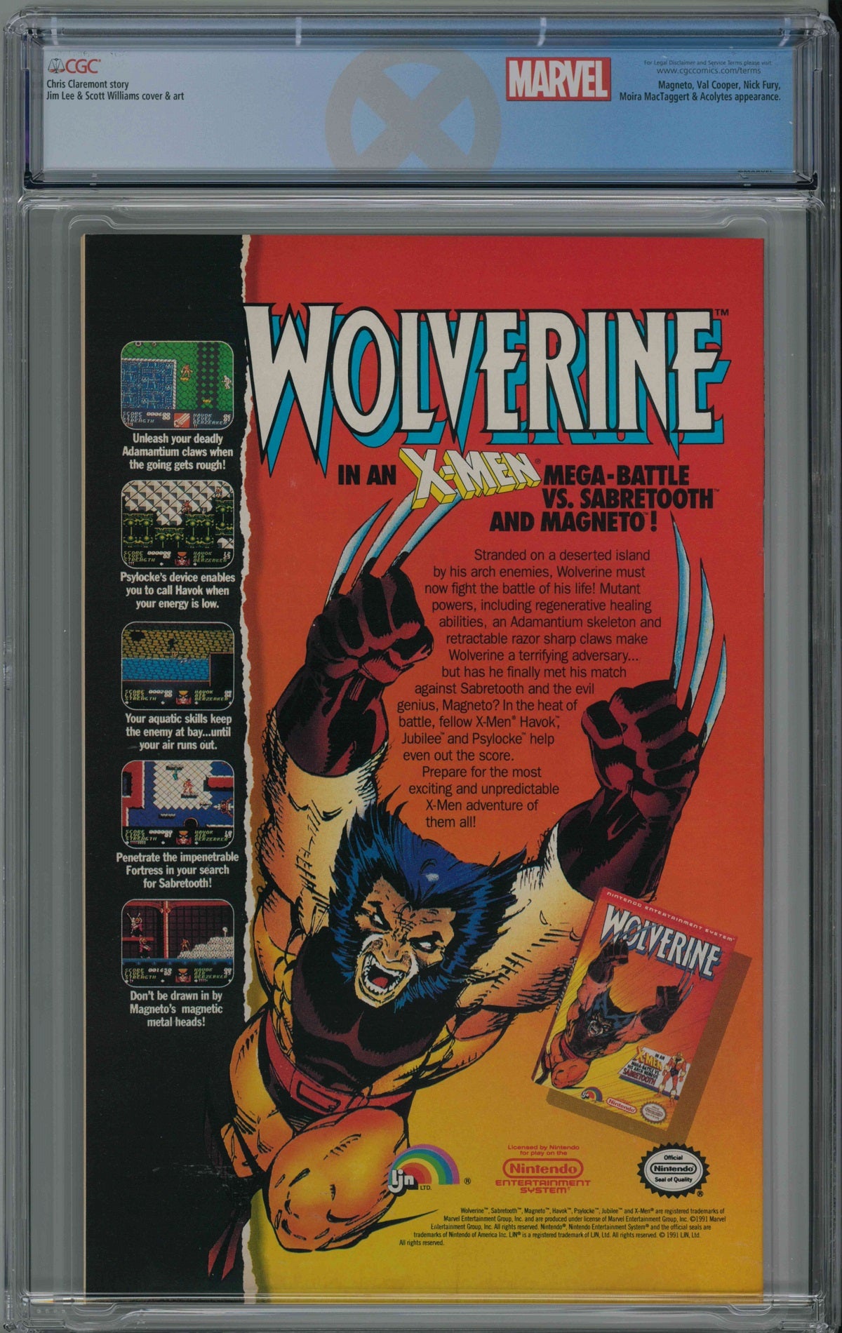 CGC X-MEN VOL 2 #2 (9.8)