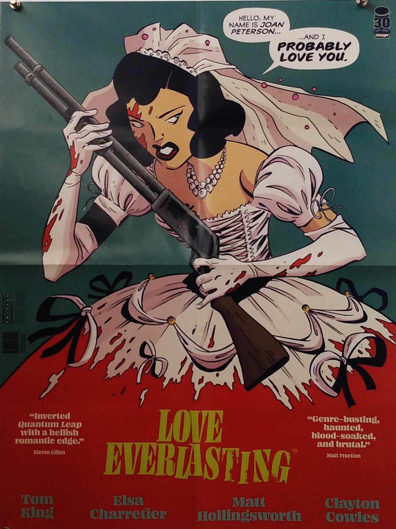 LOVE EVERLASTING FOLDED PROMO POSTER