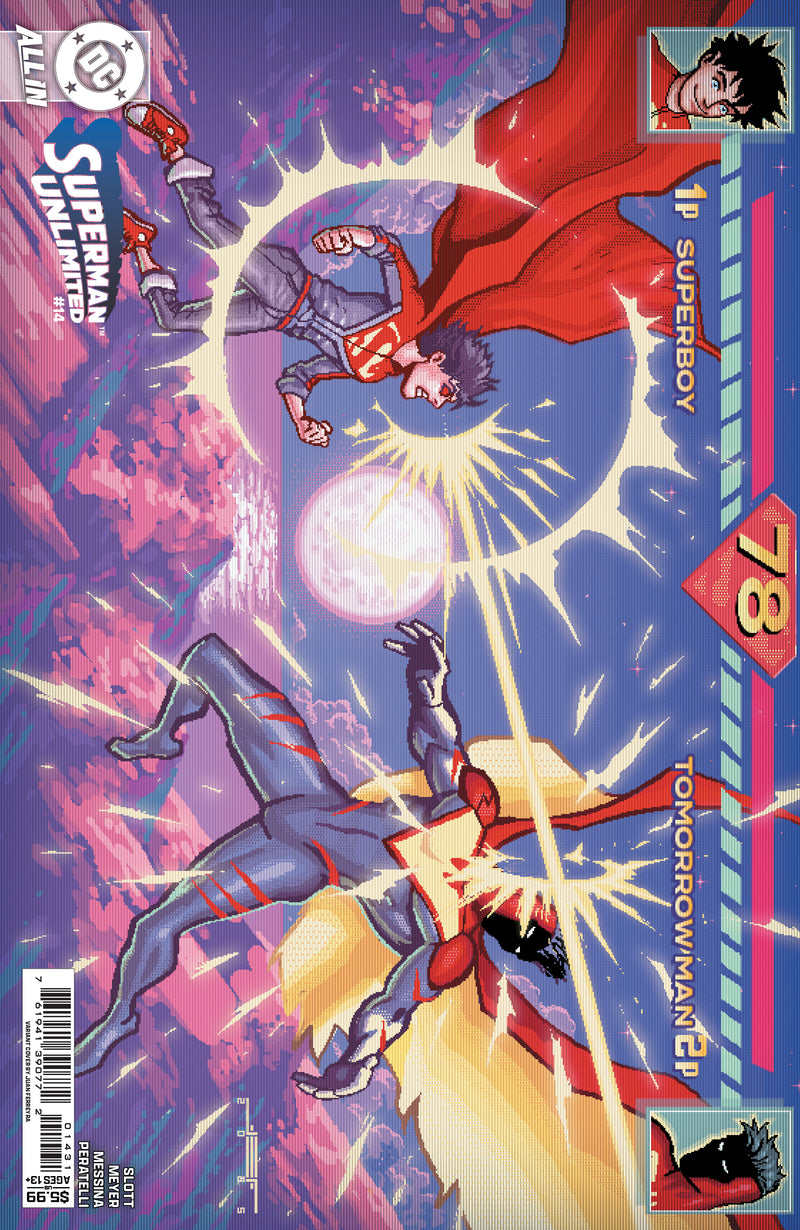 SUPERMAN UNLIMITED (2025) #14 CVR C JUAN FERREYRA CARD STOCK VAR (THE REIGN OF THE SUPERBOYS)