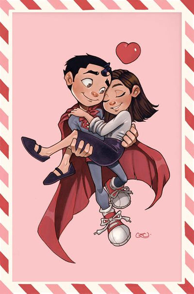 SUPERMAN (2023) #35 CVR F CHRISSIE ZULLO VALENTINES DAY CARD STOCK VAR (DC K.O.)