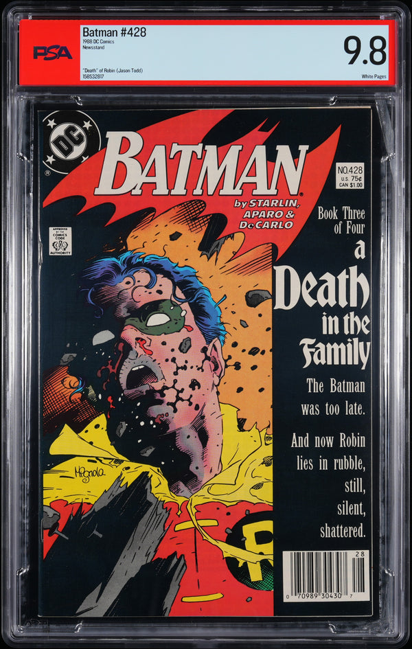 BATMAN (1988) #428 NEWSSTAND PSA 9.8