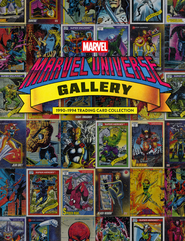 MARVEL UNIVERSE GALLERY 1990-1994 TRADING CARD COLLECTION HC